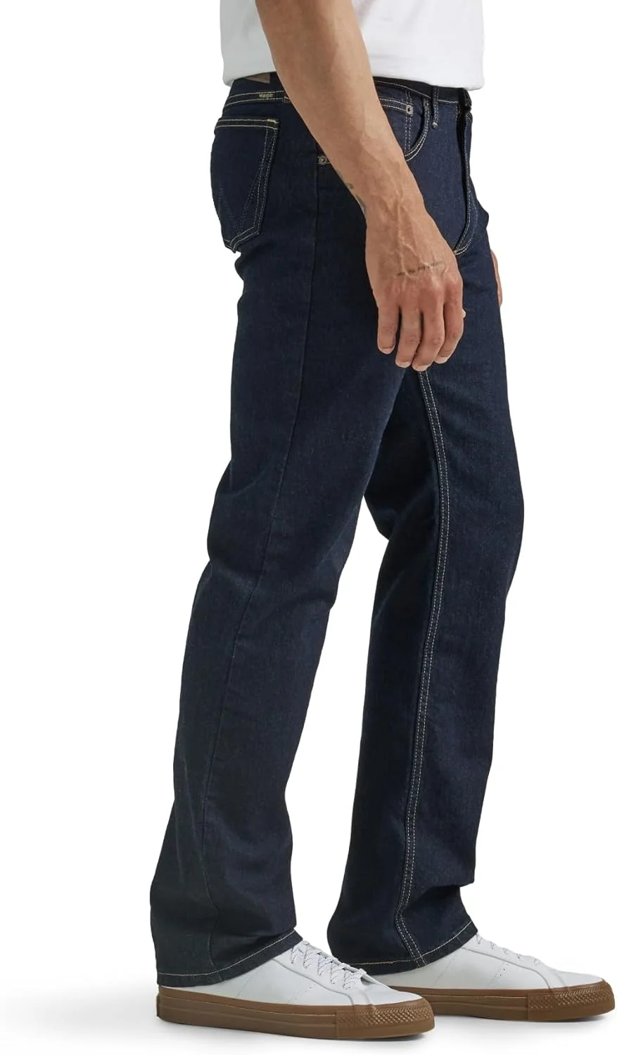 شلوار جین مردانه رانگلر، مدل راسته و کشی