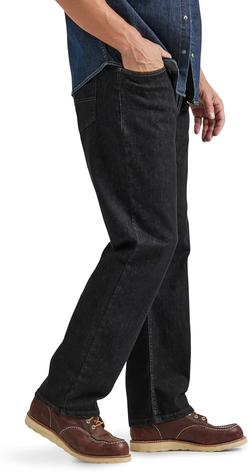 شلوار جین مردانه ریلکس فیت با کمر کشسان راحت