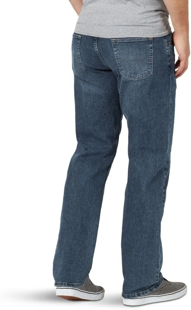 شلوار جین مردانه ریلکس فیت با کمر انعطاف پذیر