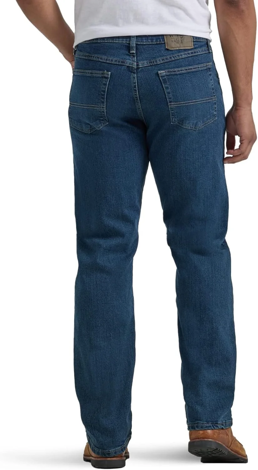 شلوار جین مردانه رانگلر آتنتیکس، کلاسیک، با فیت راحت و انعطاف پذیر شلوار جین مردانه رانگلر آتنتیکس، کلاسیک، با فیت راحت و انعطاف پذیر