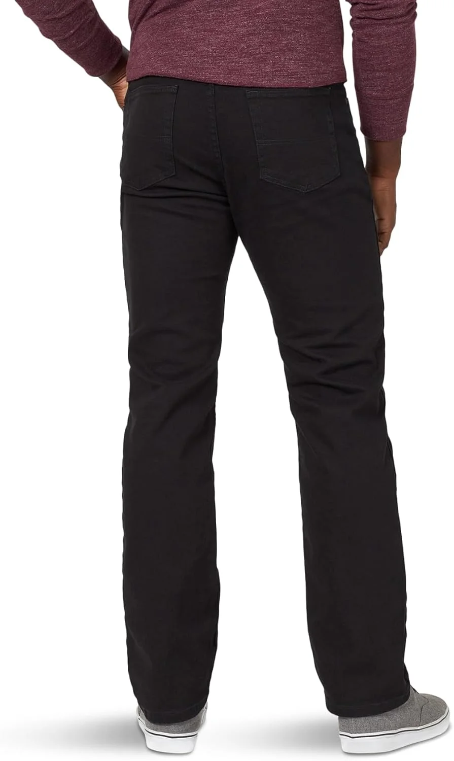 شلوار جین مردانه رانگلر آتنتیکس، سایز بزرگ و قد بلند، کلاسیک، پنج جیب، فیت معمولی و انعطاف پذیر