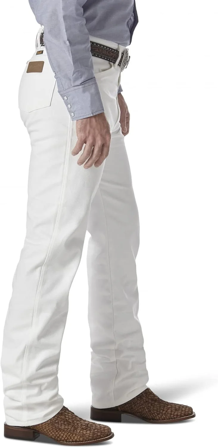 جین مردانه رانگلر مدل کابوی کات اورجینال مناسب افراد قد بلند