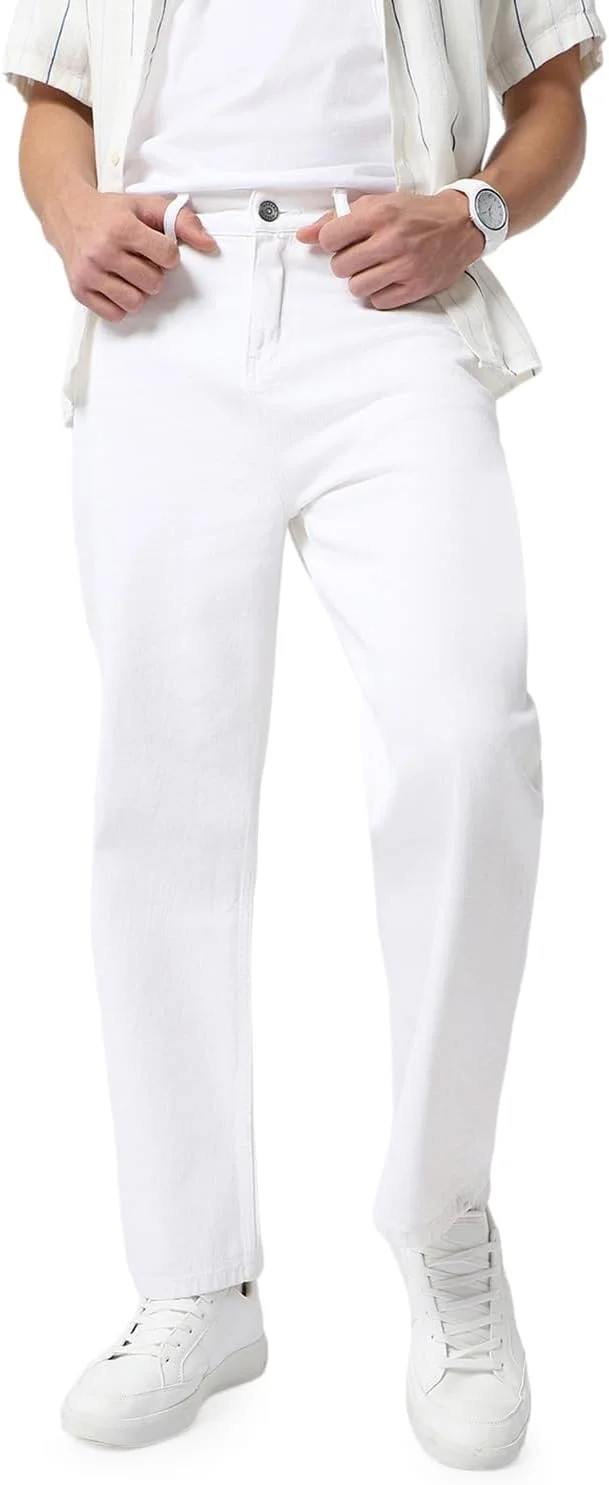 شلوار جین مردانه مدل آزاد و گشاد اوربانو فشن، بدون کشسانی