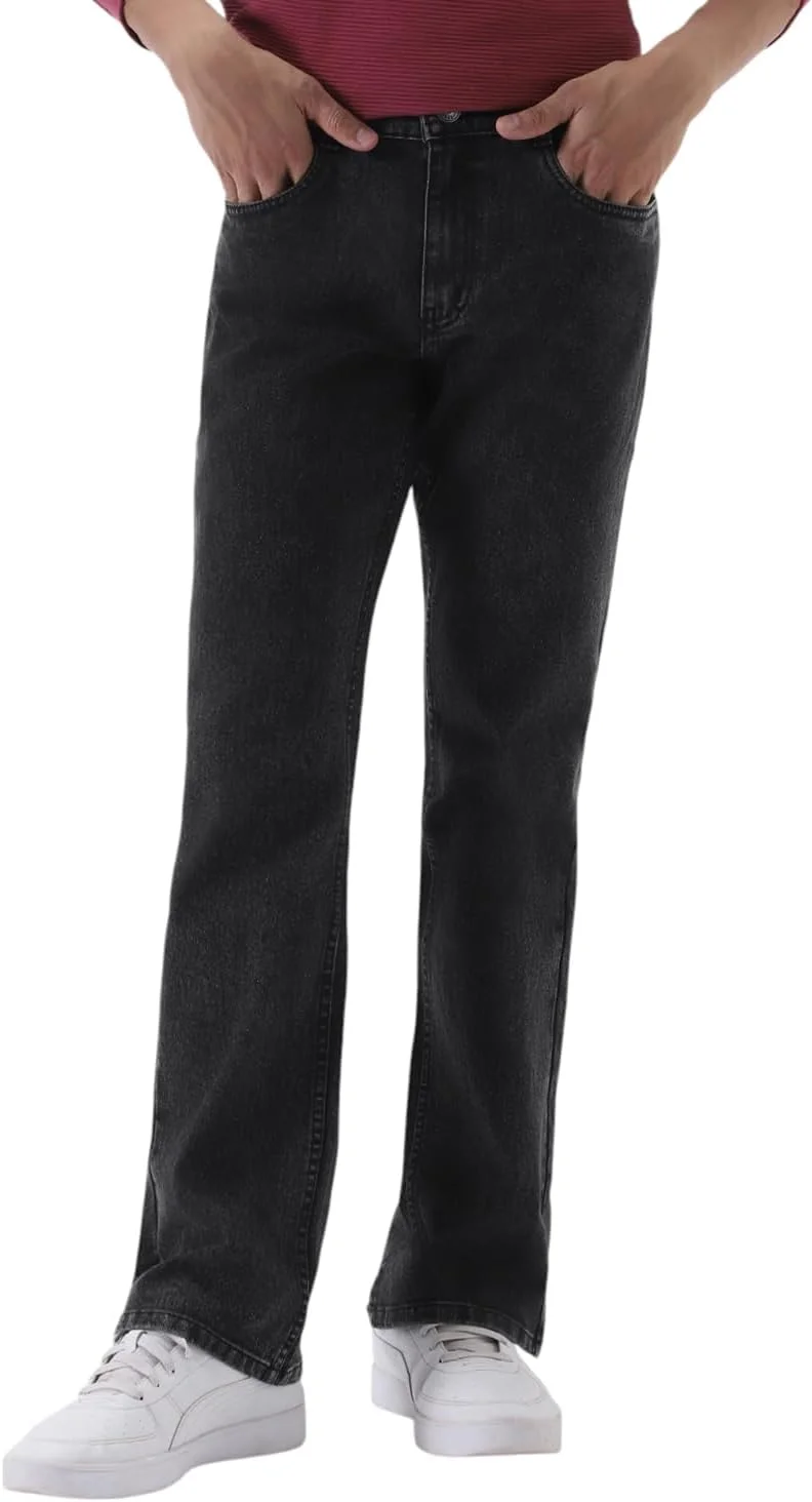 شلوار جین مردانه اوربانو فشن مدل bootjeantowl-black-40 (تک عددی)