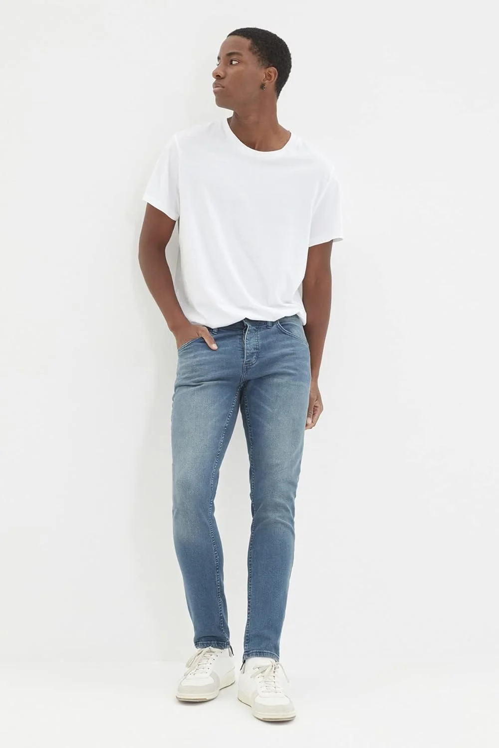 شلوار جین مردانه ترندیول، فاق معمولی، جذب