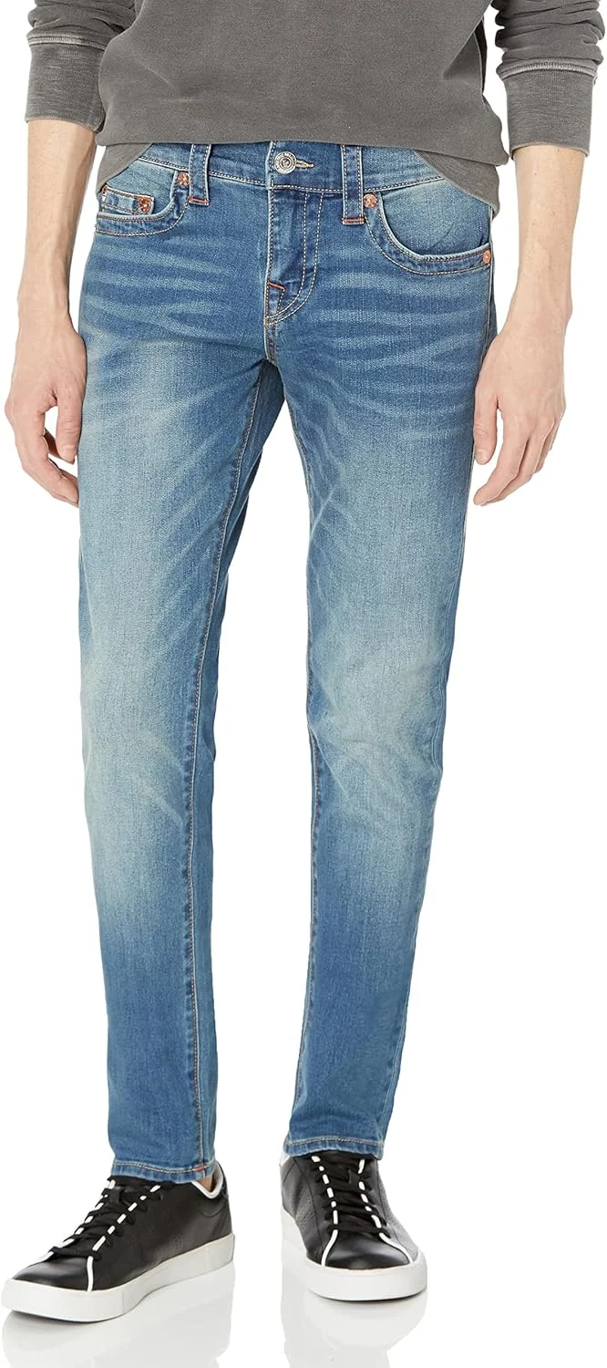 شلوار جین مردانه راکو با فاق کوتاه و درز داخلی 32 اینچ