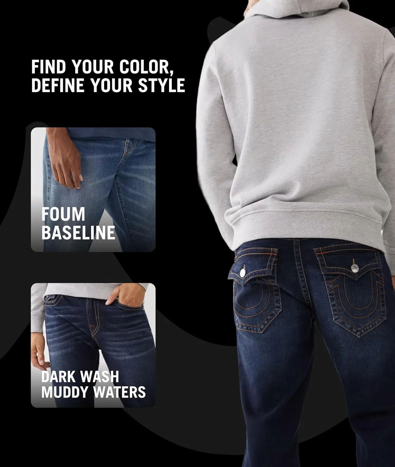 شلوار جین مردانه راسته مدل ریکی