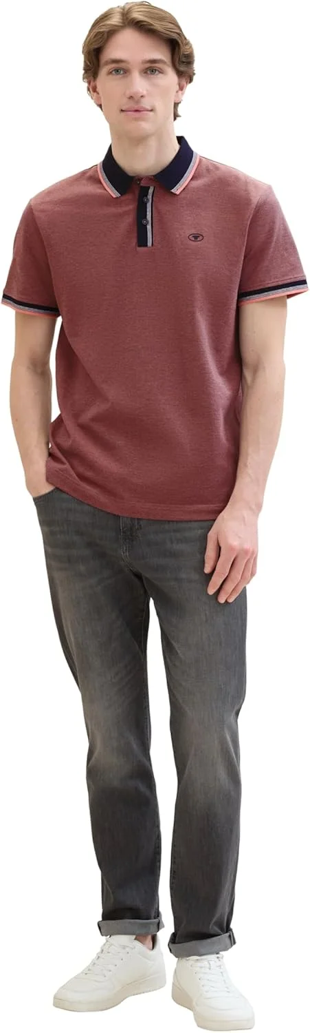 شلوار جین مردانه تام تیلور مدل جاش، راسته و کمی جذب، کشی