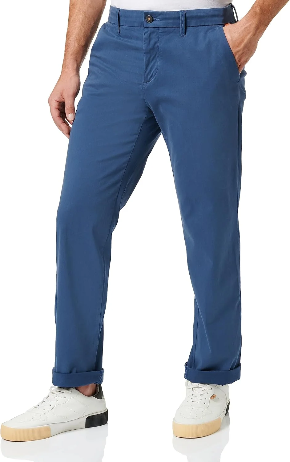 شلوار کتان مردانه Timberland Squam Lake مدل Stretch Twill Straght Chino - مشکی سایز 38