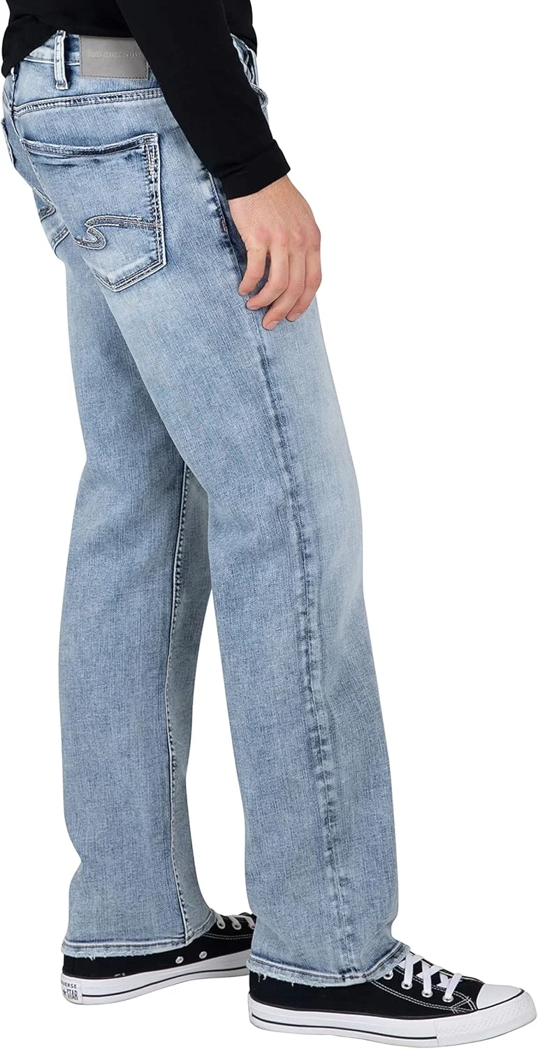 شلوار جین مردانه سیلور جینز مدل Grayson با فیت کلاسیک و پاچه راسته