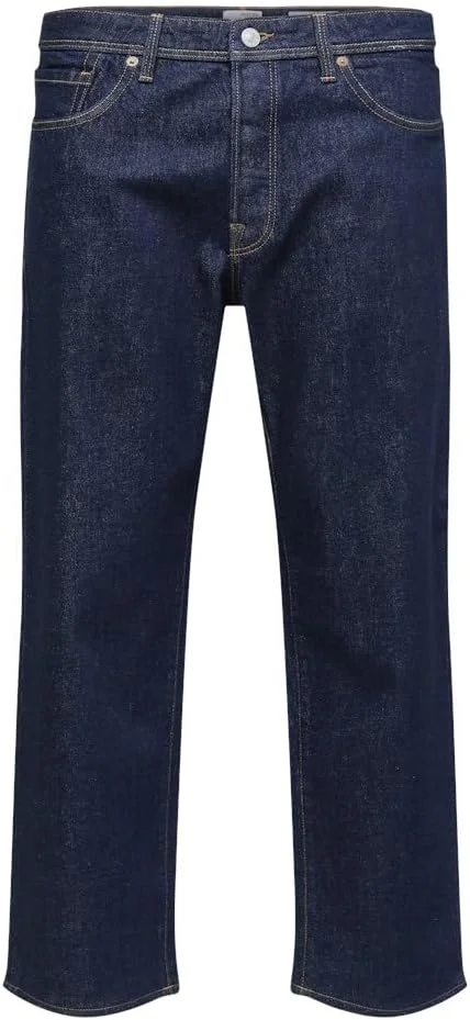 شلوار جین مردانه مدل Slh220-loose Kobe 3074 D.b. Jns Ex Noos از برند سلکتد هوم