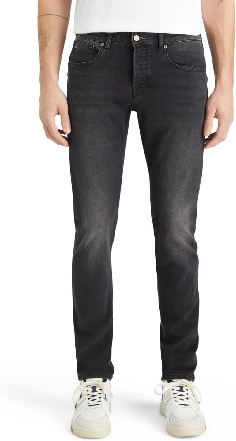 شلوار جین مردانه اسکاچ اند سودا مدل Core Ralston Slim، مشکی تیره