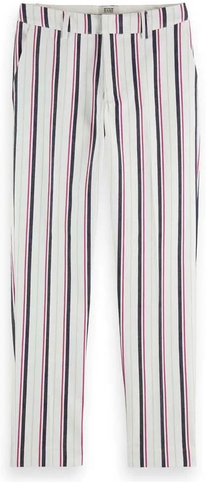 شلوار راه راه باریک فیت متوسط Lowry Scotch & Soda