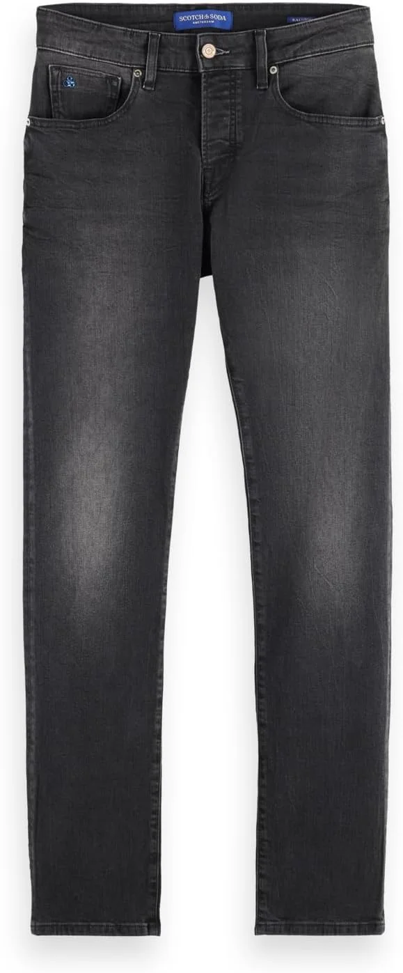 شلوار جین مردانه اسکاچ اند سودا مدل Core Ralston Slim، مشکی تیره