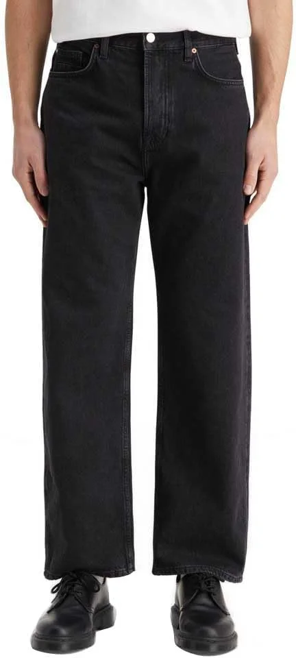 شلوار جین مردانه اسکچ اند سودا مدل Core The Pitch Loose Fit رنگ مشکی Buzz