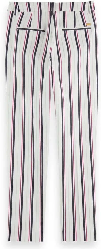 شلوار راه راه باریک فیت متوسط Lowry Scotch & Soda