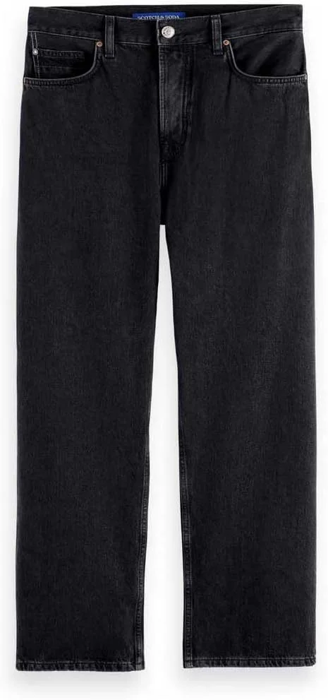 شلوار جین مردانه اسکچ اند سودا مدل Core The Pitch Loose Fit رنگ مشکی Buzz