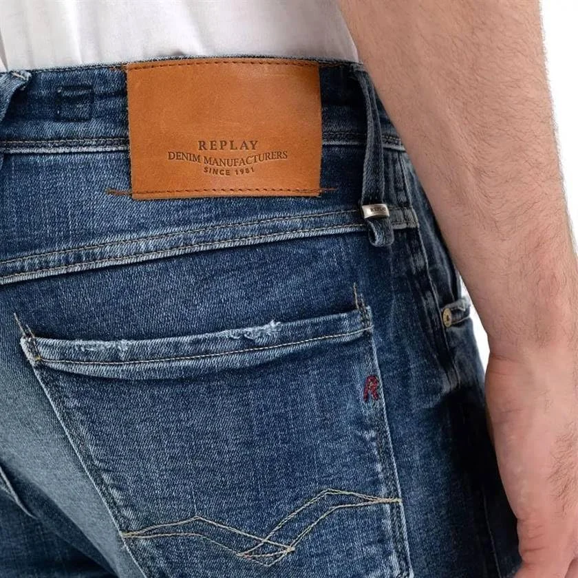 شلوار جین مردانه ریپلی مدل Anbass