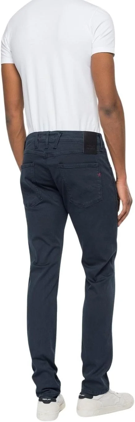 شلوار جین مردانه ریپلی مدل Anbass Slim-Fit Hyperflex Colour X-Lite با قابلیت کشسانی شلوار جین مردانه ریپلی مدل Anbass Slim-Fit Hyperflex Colour X-Lite با قابلیت کشسانی