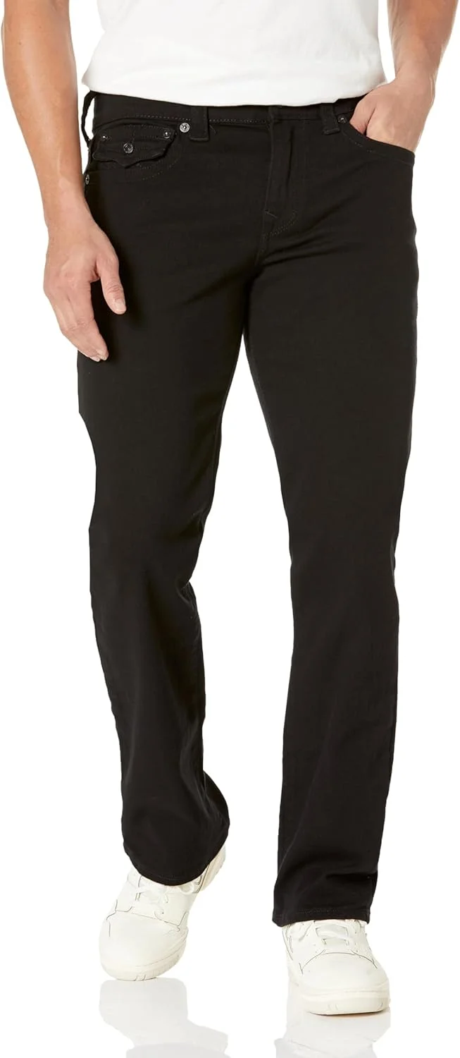 شلوار جین مردانه ترو ریلیجن مدل ریکی، دمپا راسته، قد 32