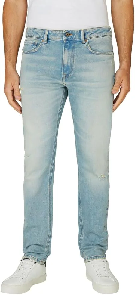 شلوار جین مردانه پیپه جینز مدل استنلی با برش مخروطی