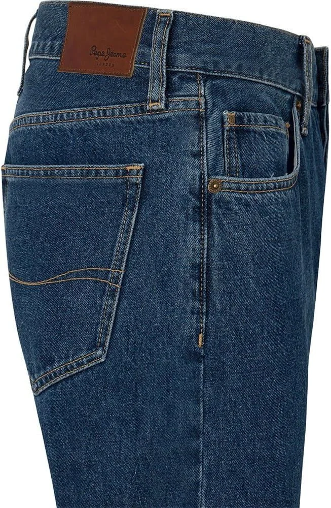 شلوار جین راسته مردانه پپه جینز مدل Pm207394