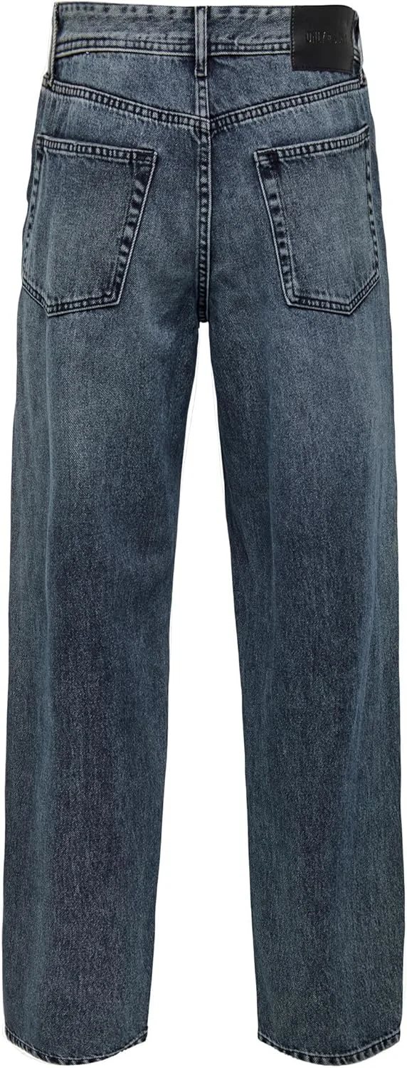 شلوار جین مردانه Only & Sons مدل Onsfade Loose آبی مشکی 2333 Tai Dnm (تک عددی)