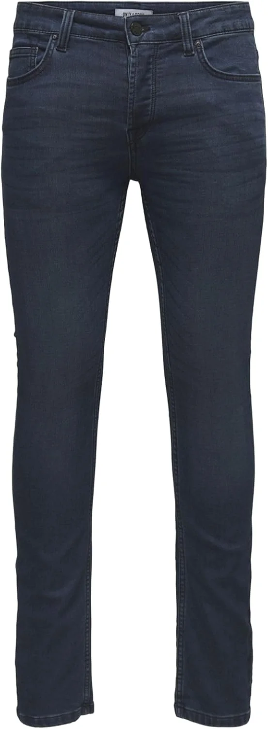 شلوار جین مردانه اسلیم فیت مدل ONSLOOM SLIM DB JOG 3631 PIM DNM NOOS از Only & Sons (تک عددی)