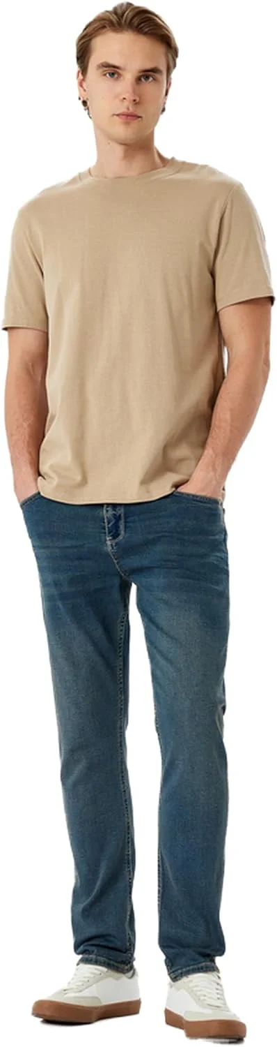 شلوار جین مردانه KOTON مدل Brad Slim Fit (تک عددی)