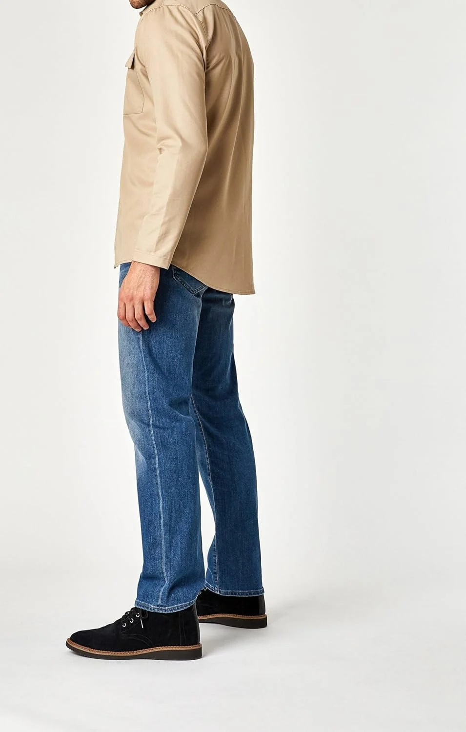 شلوار جین مردانه ماوی مدل Myles با فاق متوسط و پاچه راسته