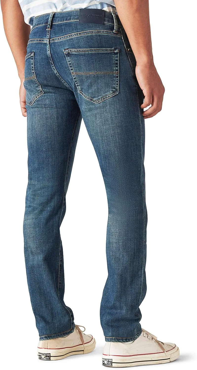 شلوار جین مردانه لاکی برند 110 Slim Coolmax کشی شلوار جین مردانه لاکی برند 110 Slim Coolmax کشی