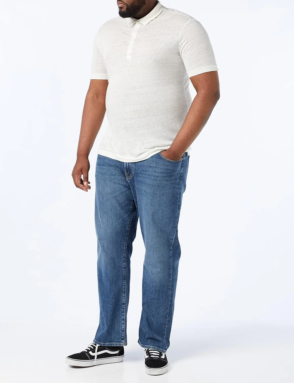 شلوار جین مردانه راسته مدل 181 از برند لاکی برَند - دِلوود