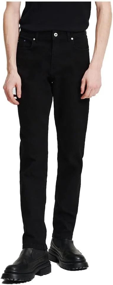 شلوار جین مردانه کارل لاگرفلد، فاق متوسط و مدل اسلیم