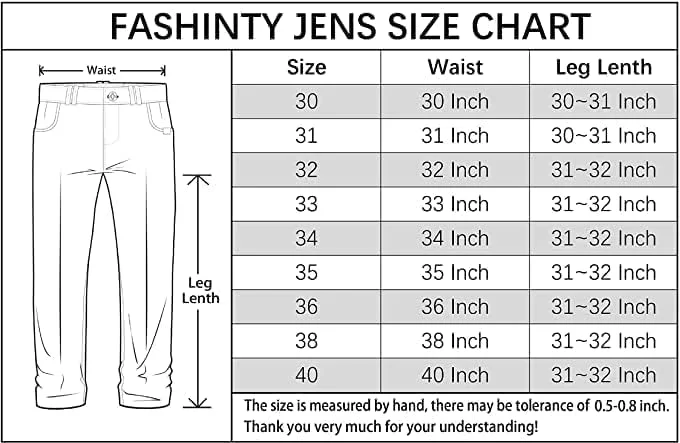 شلوار جین مردانه KKAERDIYA، مدل راسته و راحت، مناسب برای کار و استفاده روزمره، با پارچه کشی کلاسیک