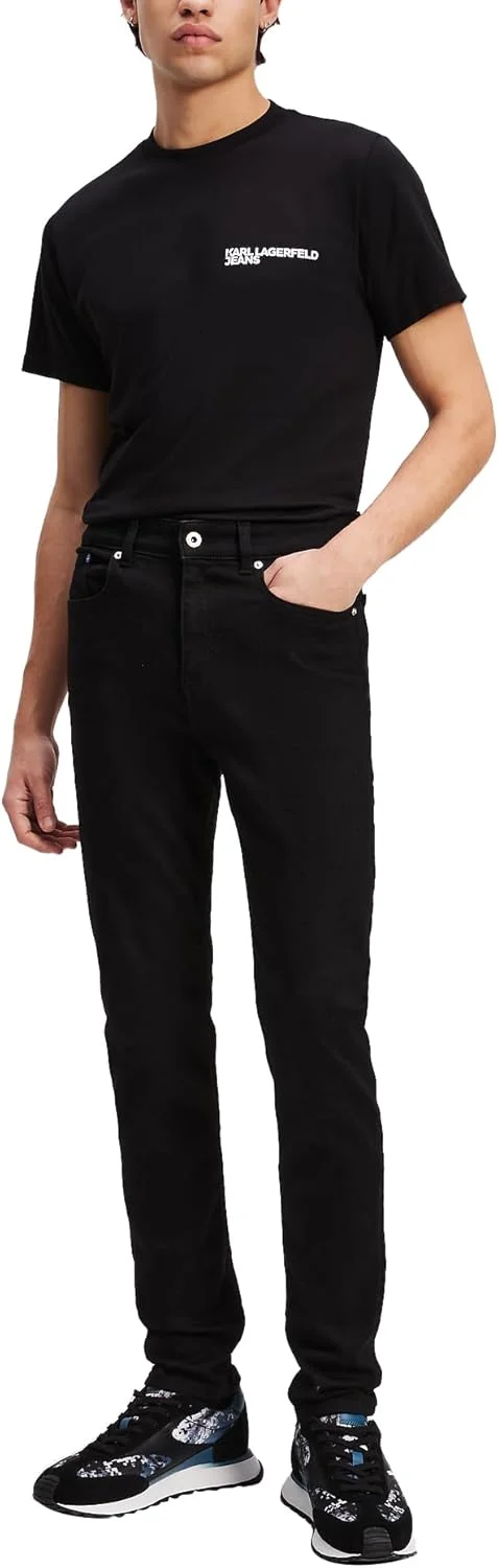 شلوار جین مردانه کارل لاگرفلد، جین جذب مردانه، جین دنیم جذب، شلوار جین پاچه باریک