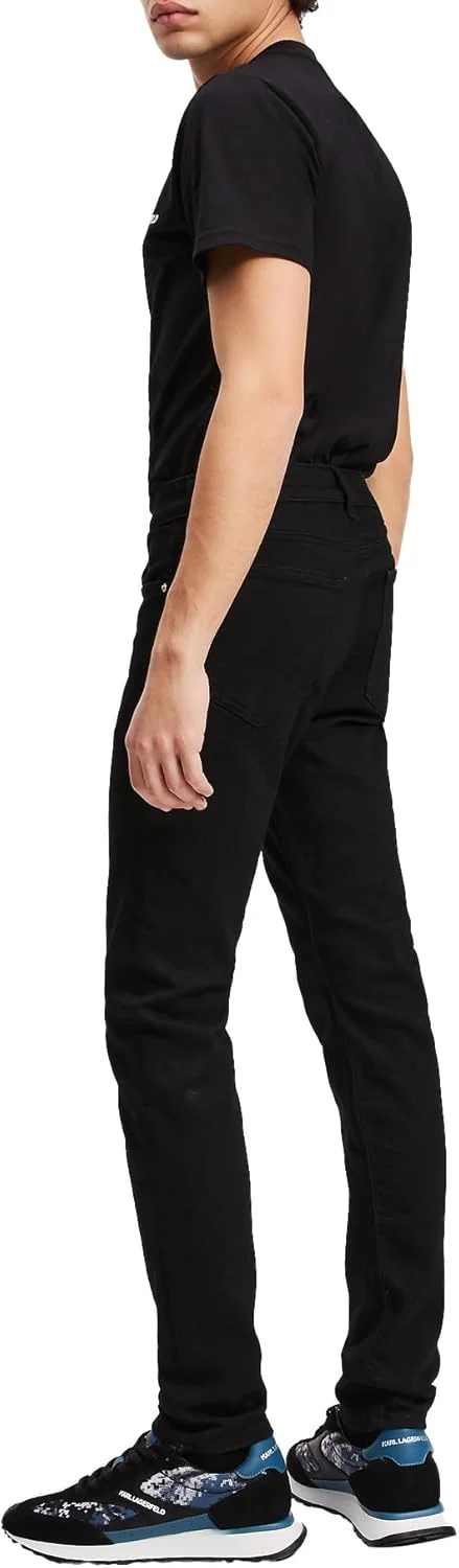 شلوار جین مردانه کارل لاگرفلد، جین جذب مردانه، جین دنیم جذب، شلوار جین پاچه باریک