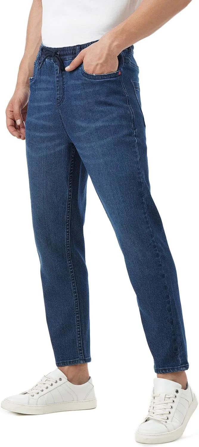 شلوار جین مردانه جاگر کشی INKD (یاقوت کبود سوپر، سایز 38)