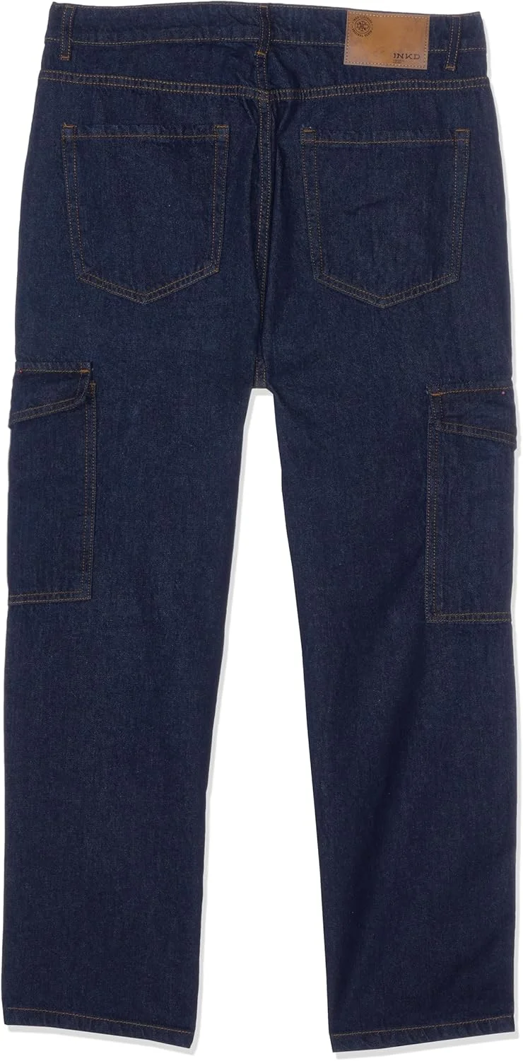 شلوار جین مردانه راحت INKD (INKSS25MJN-603_Sapphire Sphere)