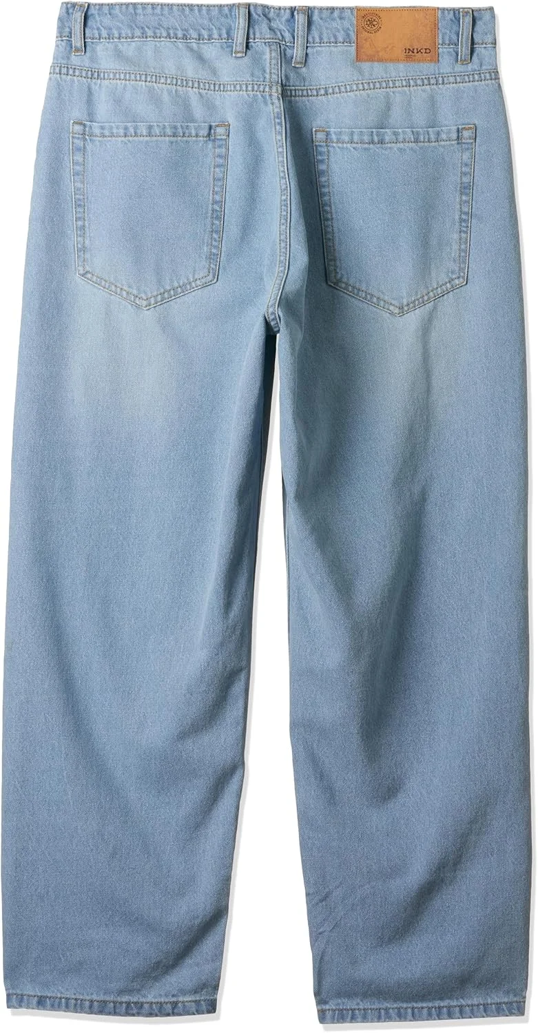 شلوار جین مردانه راحت INKD (INKSS25MJN-601_Denim Drama)