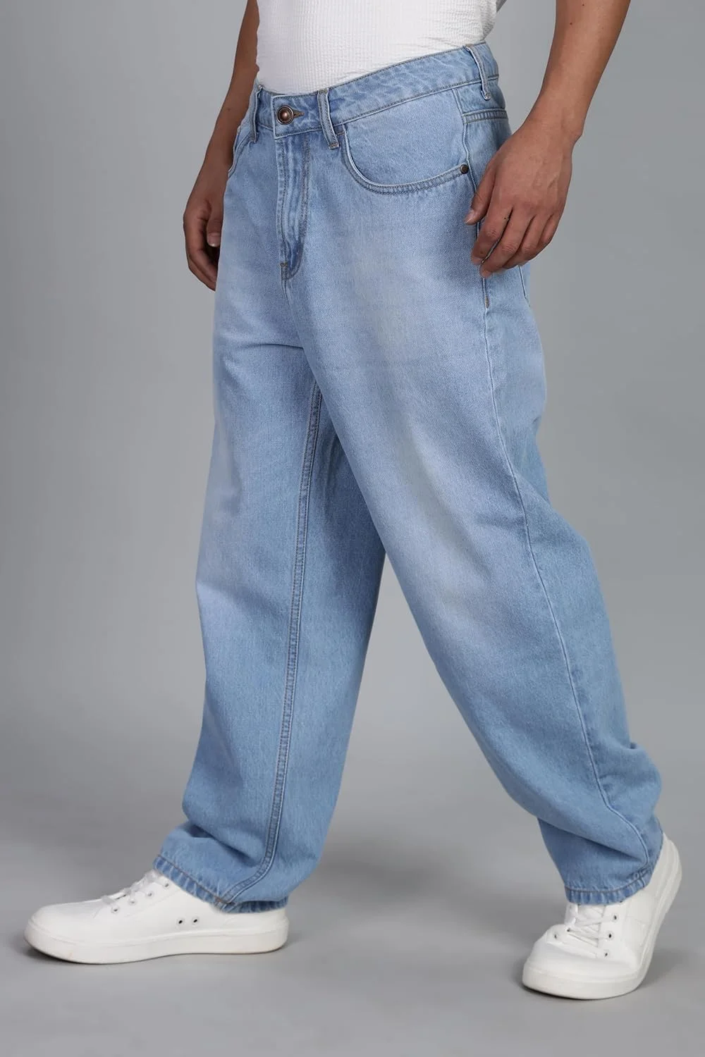 شلوار جین مردانه راحت INKD (INKSS25MJN-601_Denim Drama)