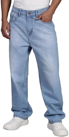 شلوار جین مردانه راحت INKD (INKSS25MJN-601_Denim Drama)