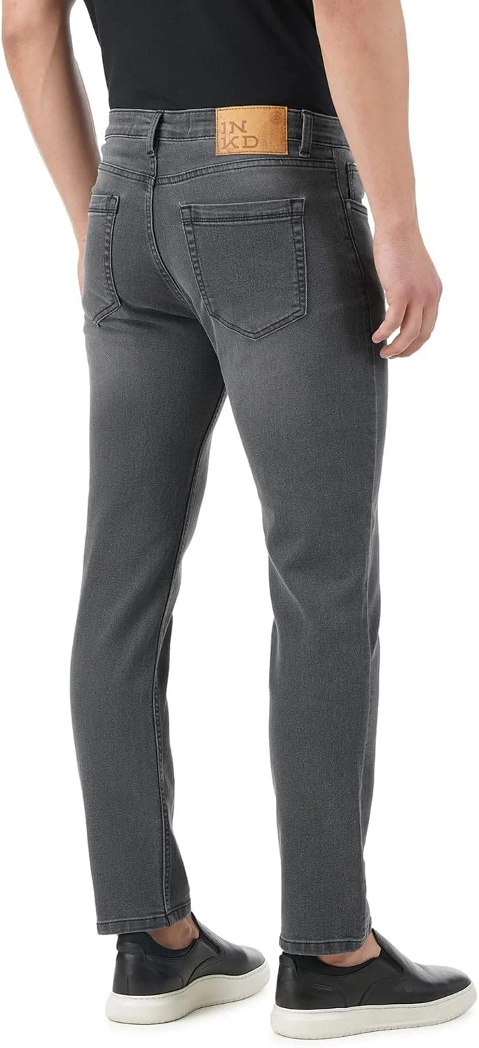 شلوار جین مردانه INKD با فیت معمولی و کشسان