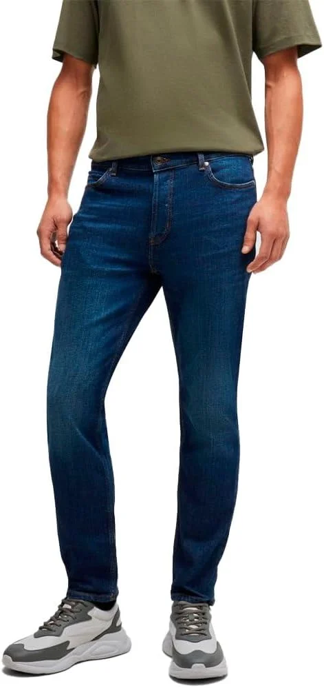 شلوار جین مردانه هوگو مدل 634 با فیت مخروطی و کشی