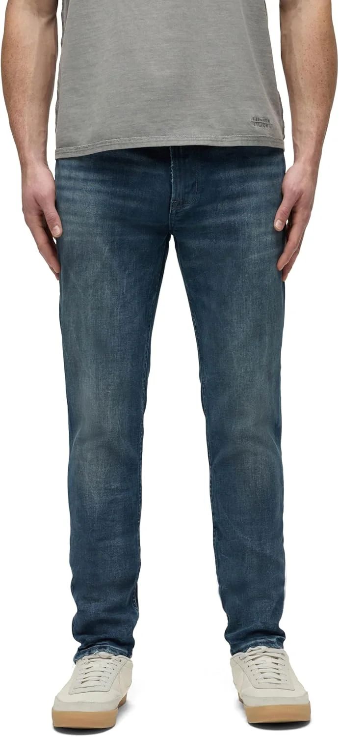 شلوار جین مردانه هادسون مدل زک اسکینی، رنگ زنگاری، سایز 30