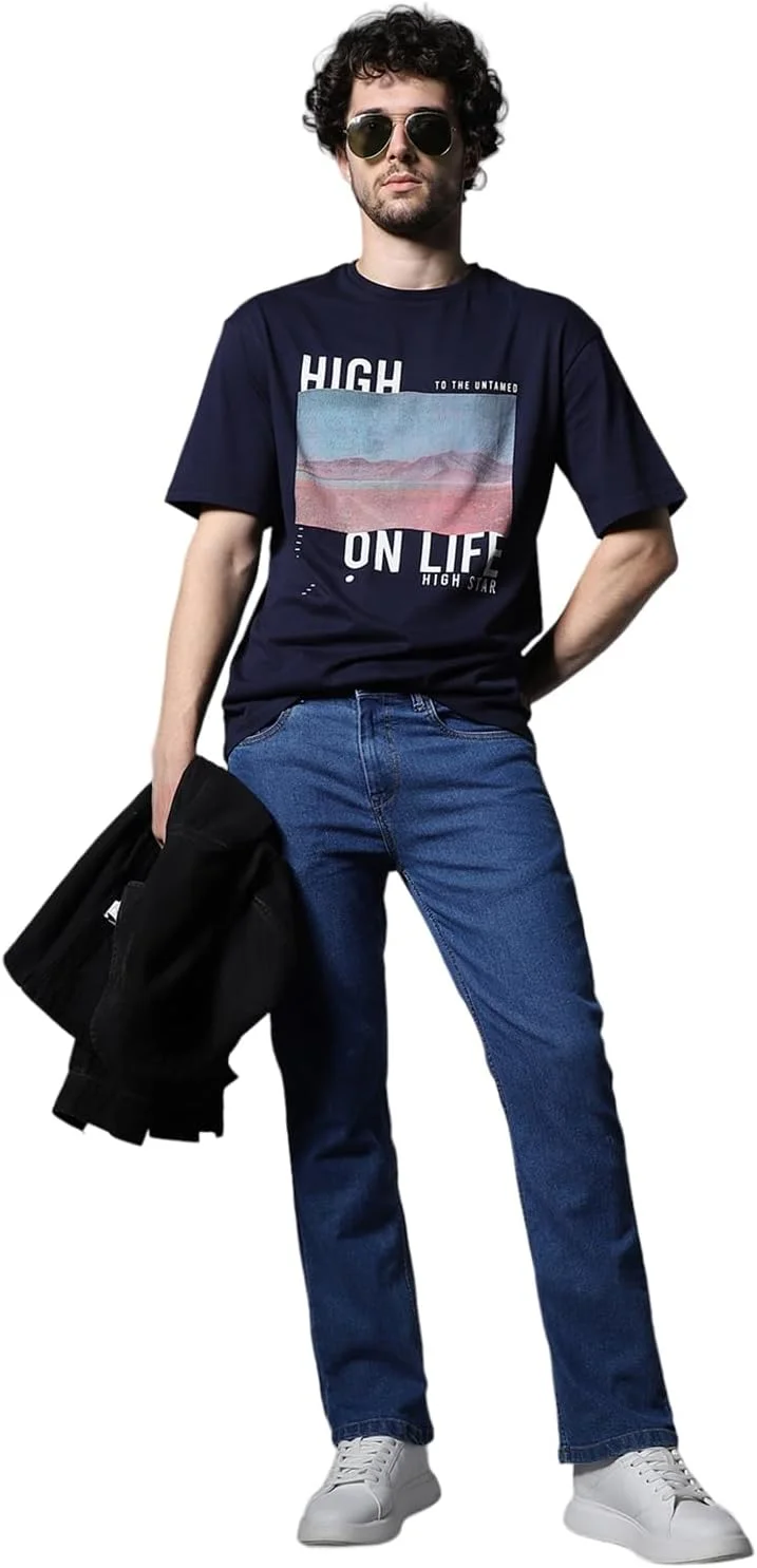 شلوار جین کشی مردانه های استار مدل HSMJNS2108