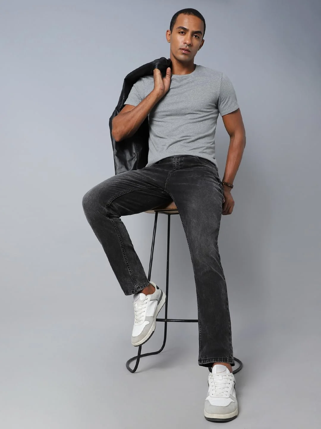 شلوار جین مشکی مردانه HIGH STAR، راسته، کشی؛ مناسب برای استفاده روزمره (شلوار جین راسته، شلوار جین کشی) شلوار جین مشکی مردانه HIGH STAR، راسته، کشی؛ مناسب برای استفاده روزمره (شلوار جین راسته، شلوار جین کشی)