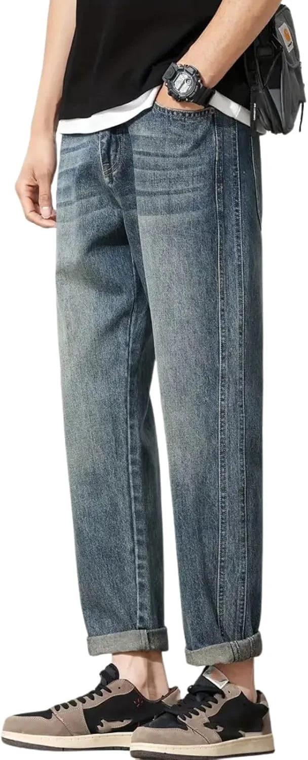 شلوار جین معمولی مردانه گرسیلوکس (GL-MJ-32_آبی تیره)