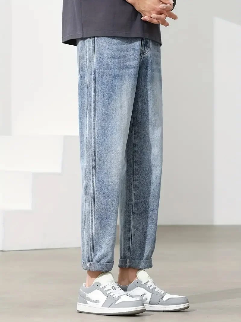 شلوار جین معمولی مردانه گرسیلوکز (GL-MJ-32_آبی)