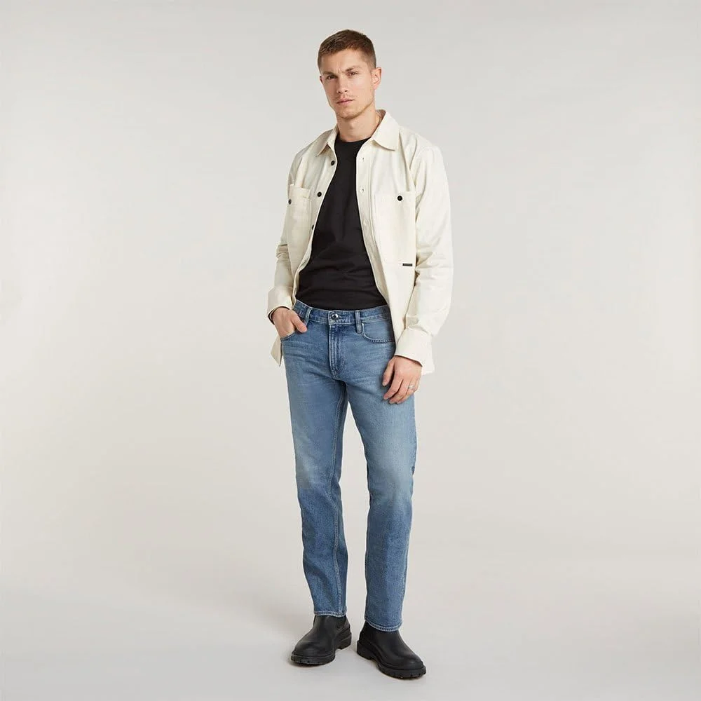 شلوار جین مردانه جی-استار راو مدل Mosa Straight (تک عددی)