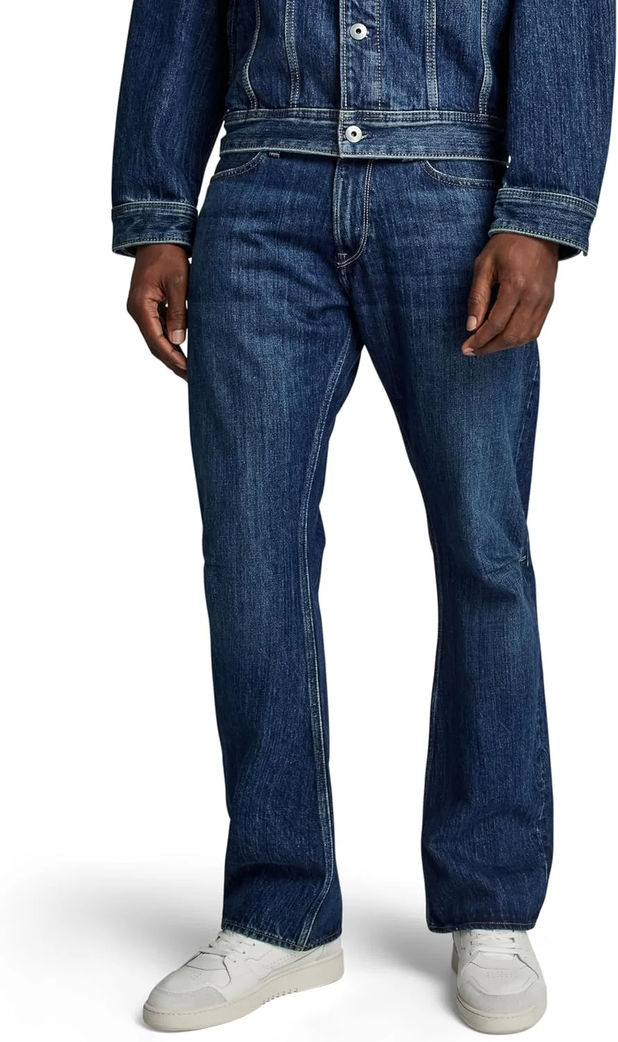 شلوار جین مردانه جی استار راو مدل لنی دمپا گشاد